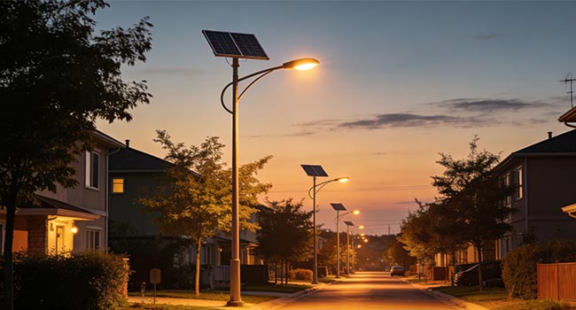 solar street lights